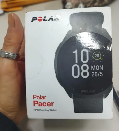 Corra com estratégia POLAR PACE 