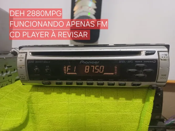 Lote 3  Pioneer  2880MPA ( NÃO TEM USB NEM BLUETOOTH)