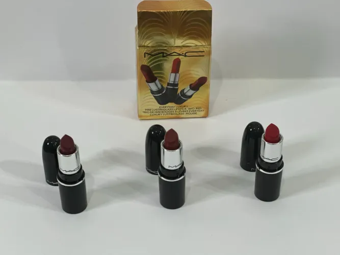 Trio mini batom da MAC