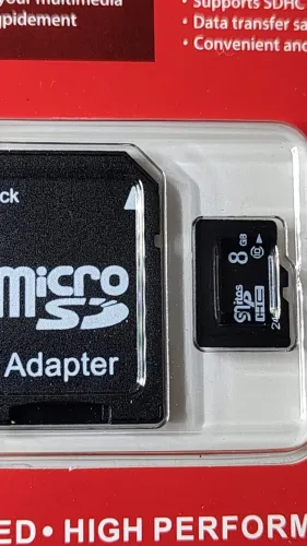 Leitor 8GB para Cartão de Memória MicroSD