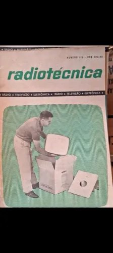Revista Radioteca Rádio Televisão Eletrônica anos 50/60<br>Item de Colecionador