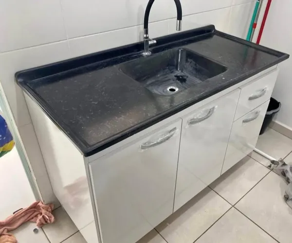 Balcão 1.20 com cuba novo 