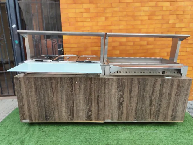 SELF-SERVICE quente e refrigerado