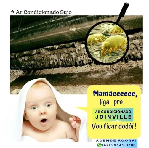 Promoção de higienização de ar condicionado
