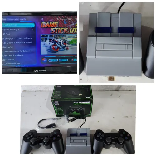 Super Nintendo com Dois Controles Wireless com 20 mil jogos - Lançamento Exclusivo 