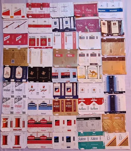 Coleção de Marcas de Cigarro