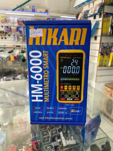 Multímetro Digital Hiraki HM-6000