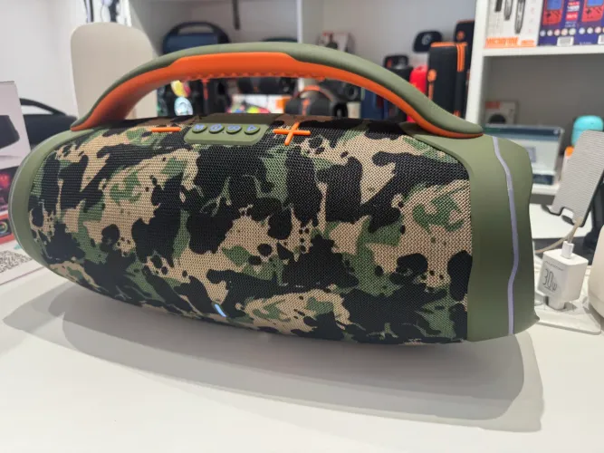 SOM BLUETOOTH PORTÁTIL GRANDE BOOMBOX 