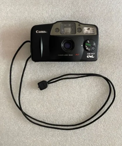 Câmera Canon Sure Shot Owl Com Defeito