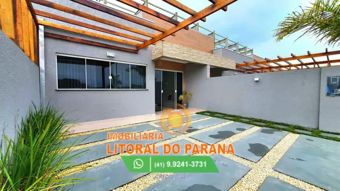 Financiamento com entrada parcelada: Casa em condomínio fechado - Praia de Leste - Pontal