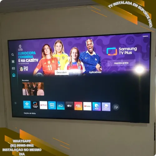 Instalação de TV em Suporte Fixo - WhatsApp *. 