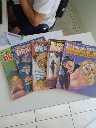 Histórias reais de Drácula EDITORA BLOCH Capitão Mistério