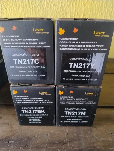 KIT TONNER TN217 ( MAGENTA, YELLOW , CIANO, BLACK)