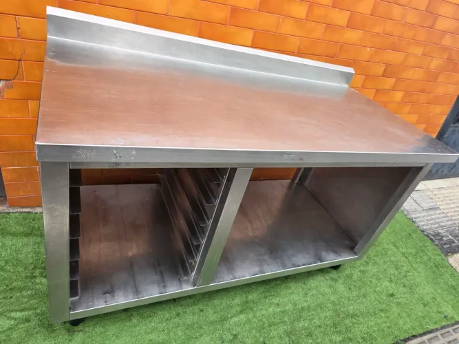 Mesa industrial inox 304  balcao 