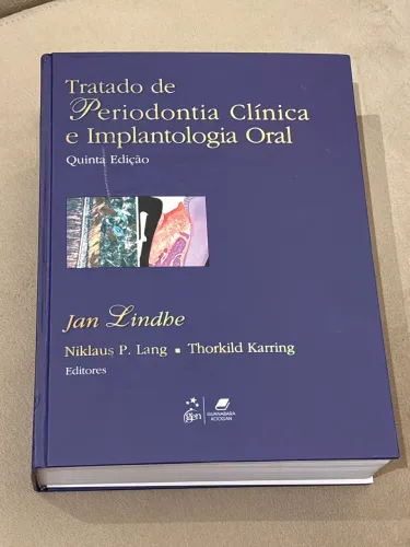 Livro Tratado de Periodontia Clínica e Implantologia Oral - Lindhe