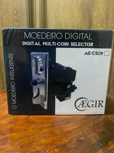 Moedeiro eletrônico para fliperamas 