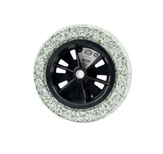 Roda com Pneu Maciço p/ carinho de mão e carga