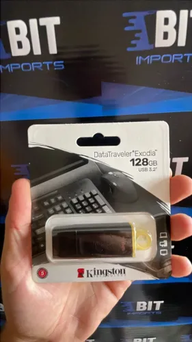 PENDRIVE Exodia 128GB | Kingston |Alta Velocidade| Original