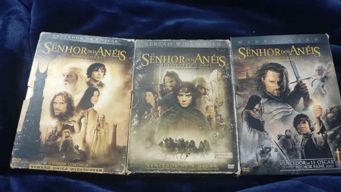 Trilogia Senhor dos Anéis - DVD Widescreen