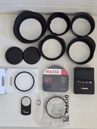 Kit de acessórios diversos para câmeras Canon