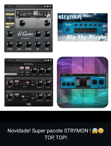Pacote de plugins STRYMON 