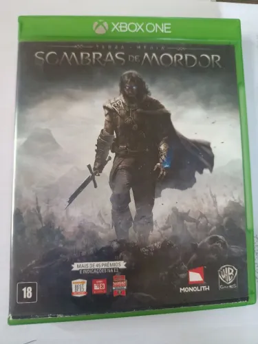 Jogo mídia física original de Xbox one  SOMBRAS DE MORDOR 