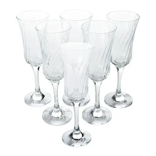 Jogo de Taças para Champanhe Lírio Nadir 195 ml (6 und)