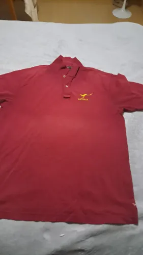 Camisa Polo gg Side walk cor vinho