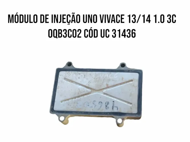 Módulo De Injeção Uno Vivace 13/14 1.0 3cc Uc31436