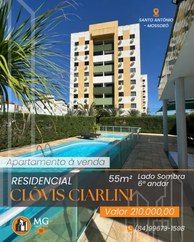 Apartamento à venda no Residencial Clóvis Ciarlini