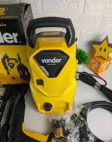 Lavadora de Alta Pressão Vonder 1200W LAV 1300 - Potência e Praticidade
