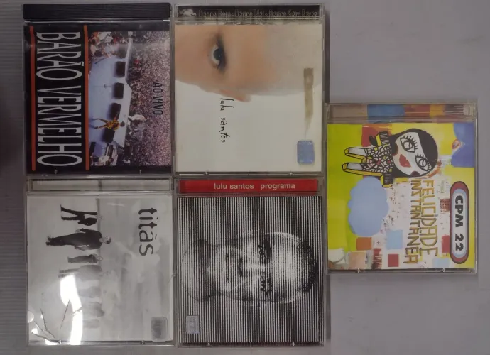 Coleção de CDs - Pop Rock Nacional