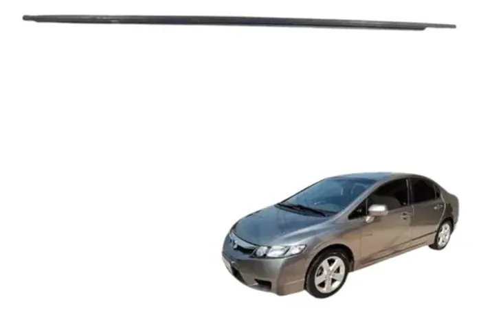 Pestana Externa Traseira Esquerda Honda Civic 2008 Preto