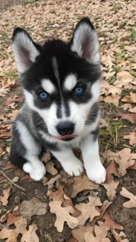 Filhotes de Husky Siberiano | Fofura garantida em cada latido.