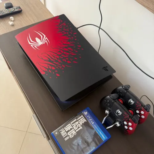 Ps5 Versão Spider com Leitor 2T