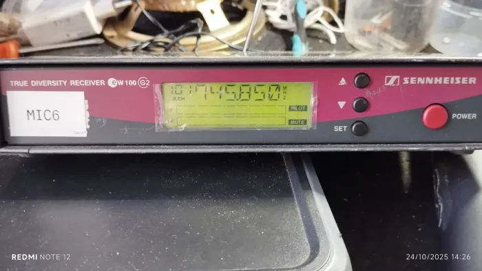 Microfone sennheiser ew100 G2 