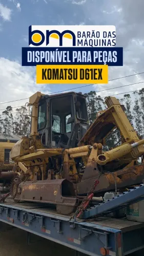 KOMATSU D61EX15 PARA PEÇAS 