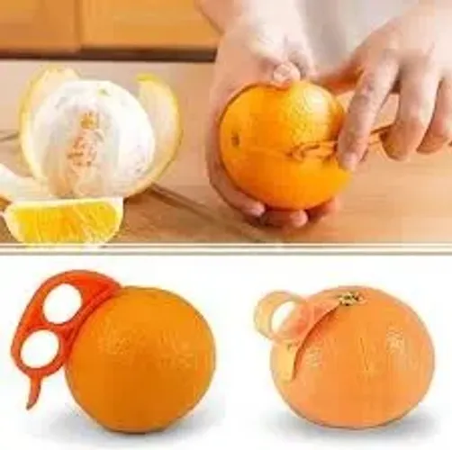 02 Descascador Cortador Abridor Laranja Limão Mexerica wpp:43. *