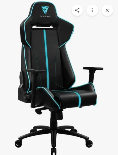 Cadeira Gamer ThunderX3 BC7 Black/Cyan
