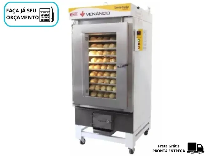 Forno Turbo 10 Esteiras Venâncio á Lenha Nova