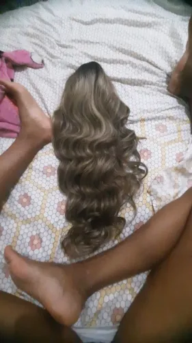 Lace front mechas