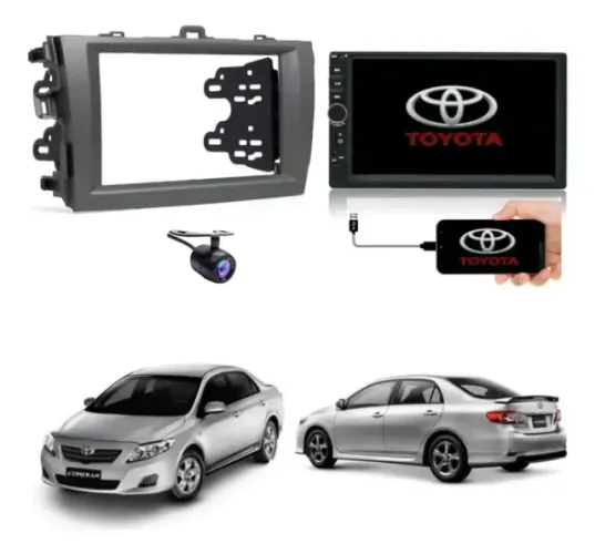 Multimídia Toyota Corolla 2008 2009 2010 2011 2012 2013 2014