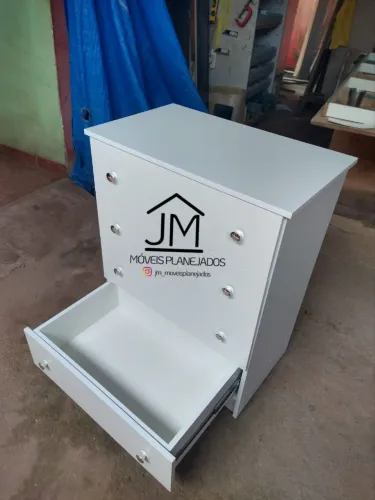 Gaveteiro Branco para Organização