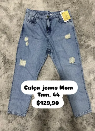 Calças jeans fem. linha premium
