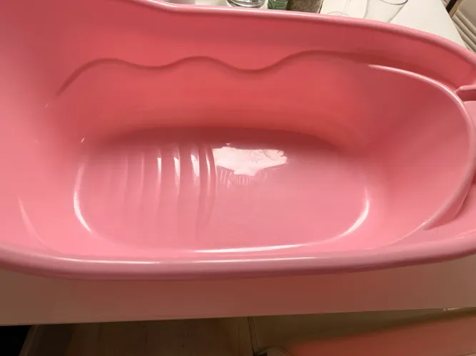 Banheira para bebê sem saída de água