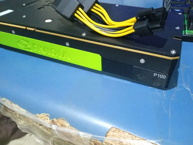 Placa NVidia tesla p100 16gb pascal servidor