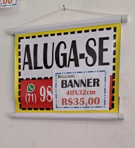 Banner 40x32cm
