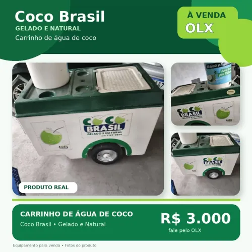 Carrinho coco