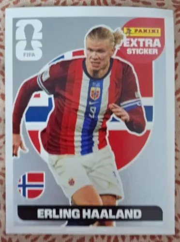 Figurinha Legend Prata Erling Haaland