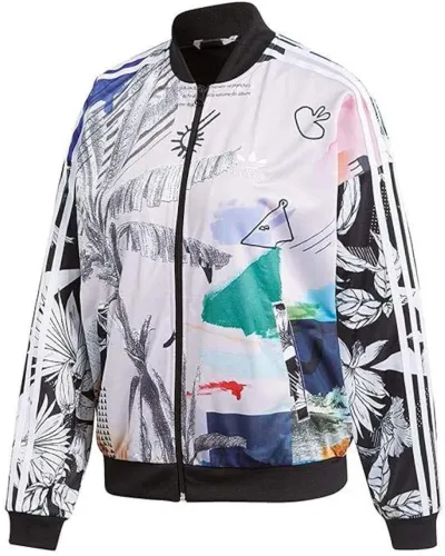 casaco adidas x farm 